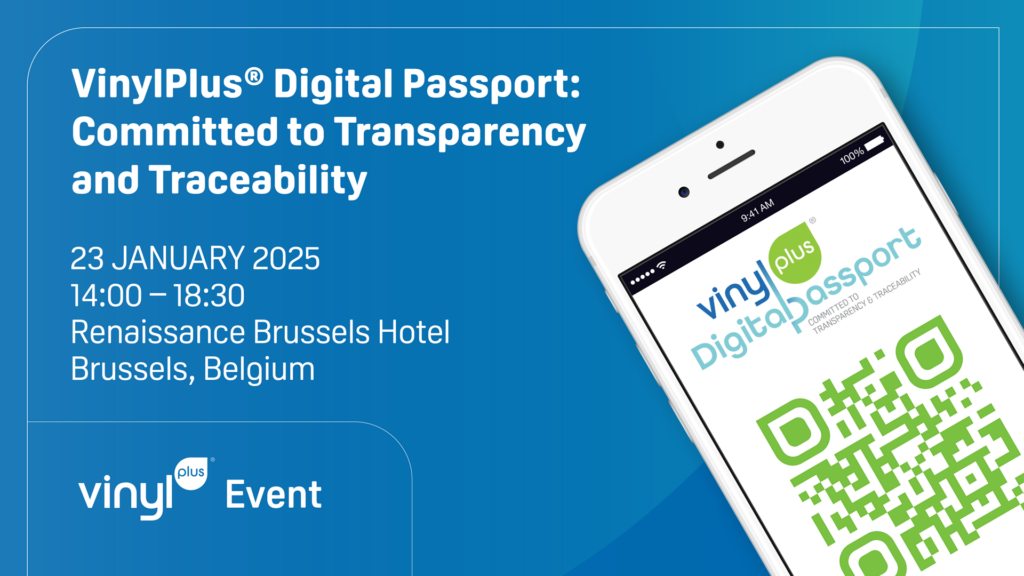 VinylPlus launches the VinylPlus® Digital Passport Programme